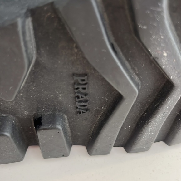 MENS BLACK PRADA BOOTS in perfect Condition 🥾great for winter size 7.5 US/EU 38 - Picture 5 of 7